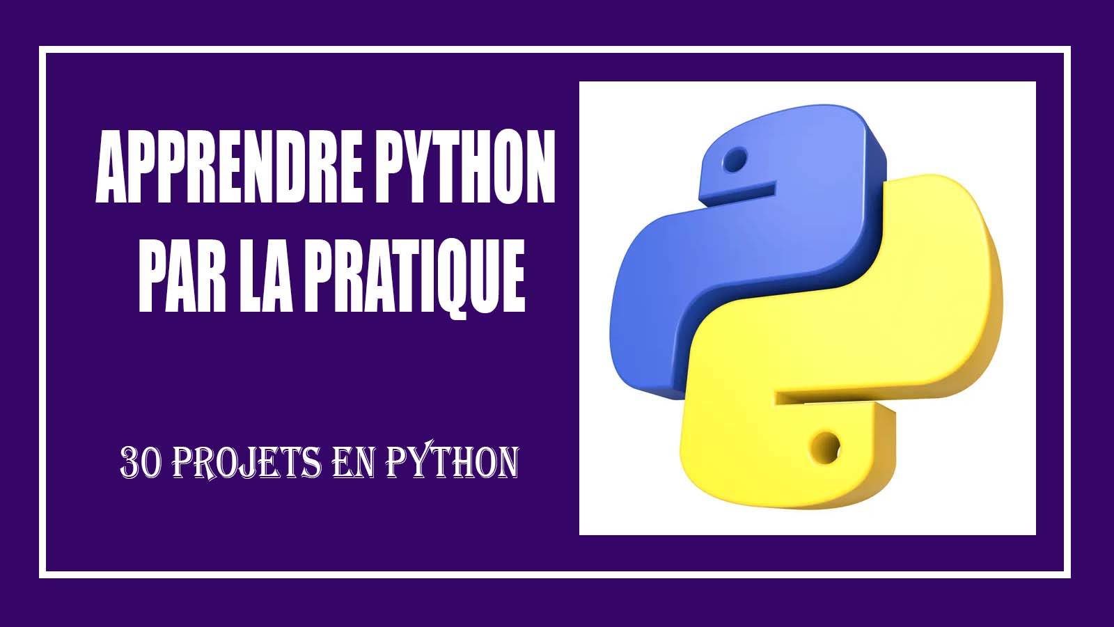 30 jours pour maîtriser Python